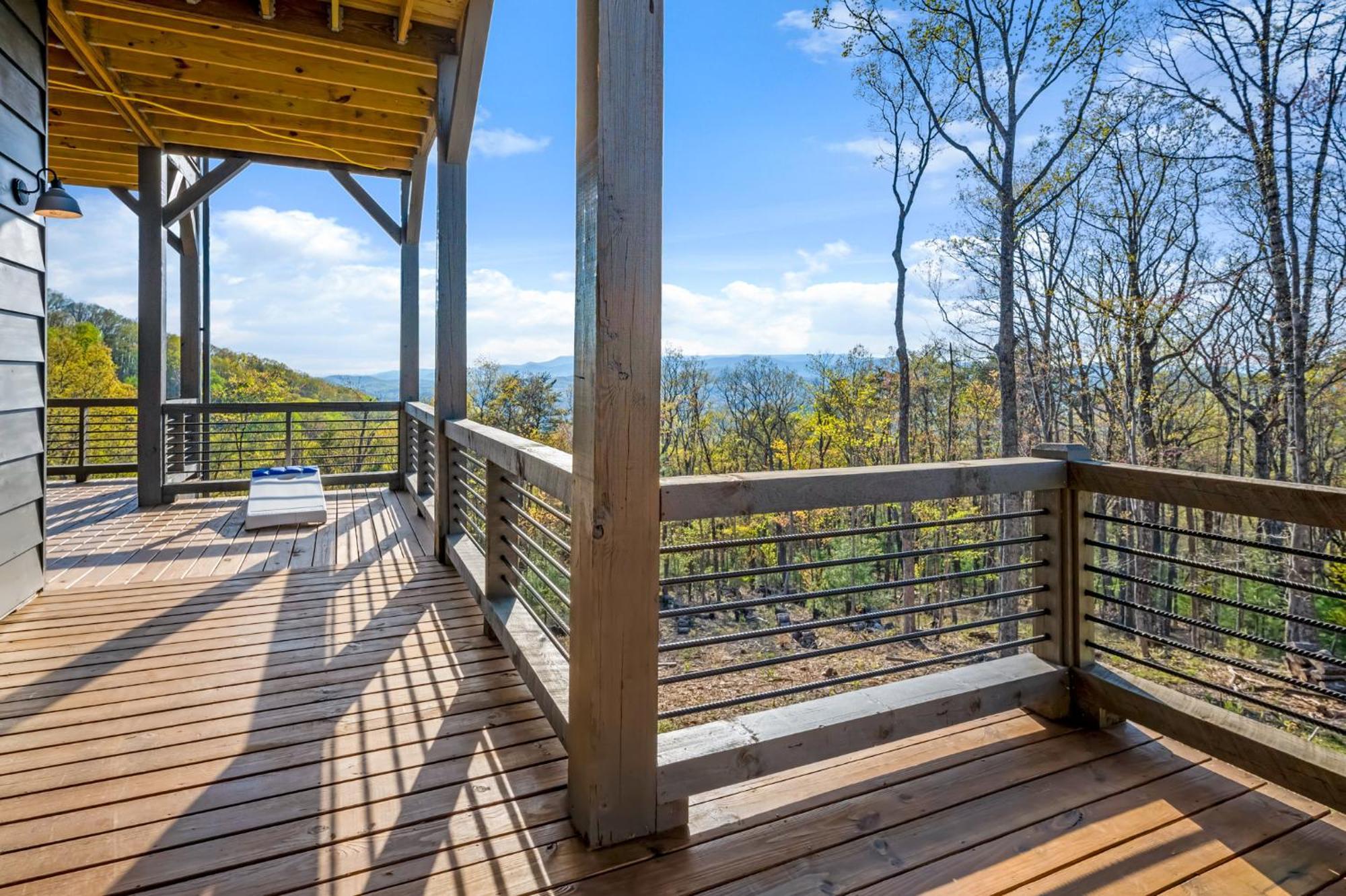 Mountain Air - Luxury Mountain View Cabin Blue Ridge Exterior foto